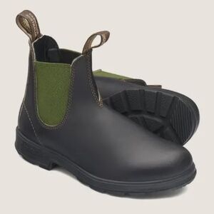 Blundstone WOMEN'S ORIGINALS CHELSEA BOOTS - STOUT BROWN / OLIVE #519